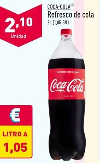 ALDI COCA-COLAⓇ Refresco de cola oferta