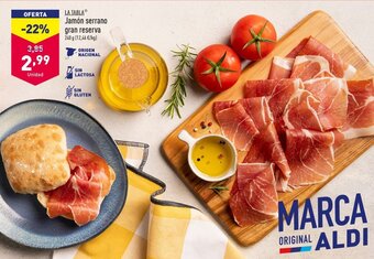 ALDI Jamón serrano gran reserva oferta