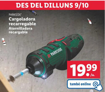 Lidl Cargoladora recarregable Atornilladora recargable oferta