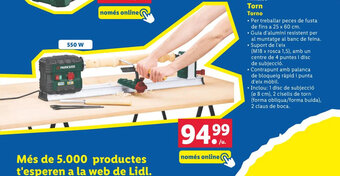 Lidl PARKSIDE Torn Torno oferta
