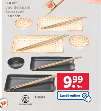 Lidl Joc de sushi Set de sushi • 3 models. oferta