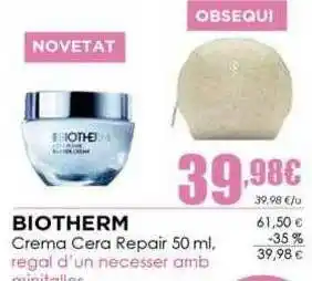 Perfumeries Facial Biotherm Crema Cera Repair 50ml oferta