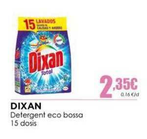 Perfumeries Facial Dixan Detergent Eco Bossa oferta