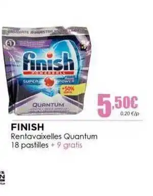 Perfumeries Facial Finish Rentavaixelles Quantum 18 Pastilles oferta