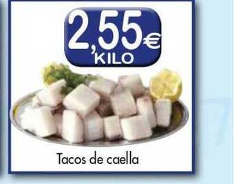 Congelados Copos Tacos De Caella oferta