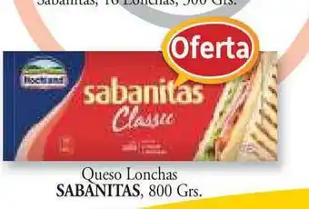 Cash Barea Sabanitas Queso Lonchas 800grs oferta