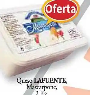 Cash Barea Queso Lafuente Mascarpone 2kg oferta