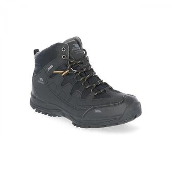 Decathlon Botas impermeables de senderismo finley para hombre negro oferta