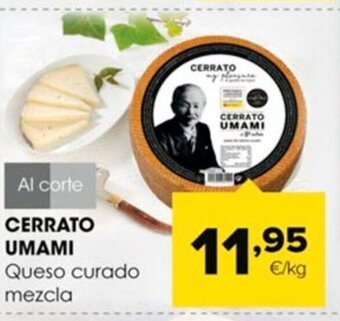 Autoservicios Familia CERRATO UMAMI Queso curado mezcla oferta