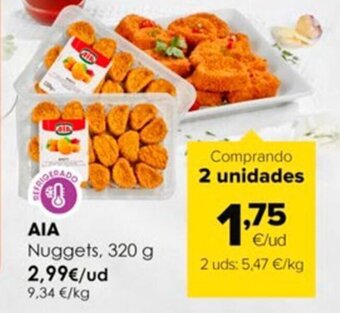 Autoservicios Familia AIA Nuggets, 320 g oferta