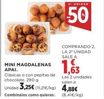 Hipercor MINI MAGDALENAS APAI oferta