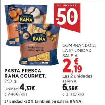 Hipercor PASTA FRESCA RANA GOURMET oferta