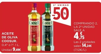 Hipercor ACEITE DE OLIVA COOSUR oferta