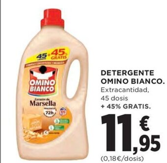 Hipercor DETERGENTE OMINO BIANCO oferta