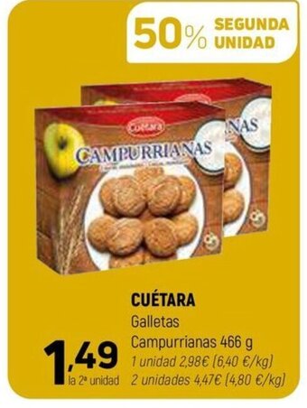 Coviran CUÉTARA Galletas Campurrianas 466 g oferta