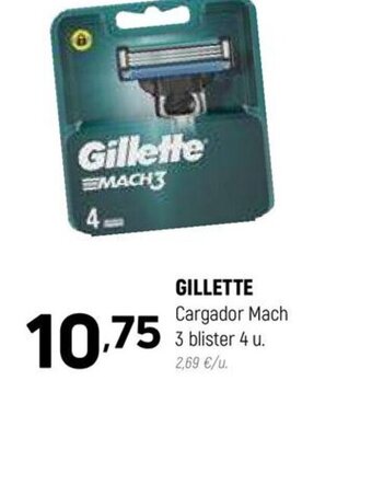 Coviran GILLETTE Cargador Mach 3 blister oferta