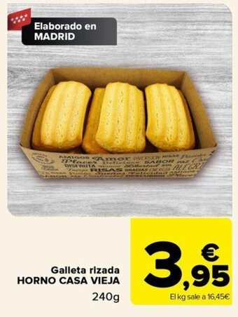 Carrefour Galleta rizada HORNO CASA VIEJA oferta