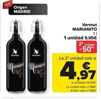 Carrefour Vermut MARIANITO oferta