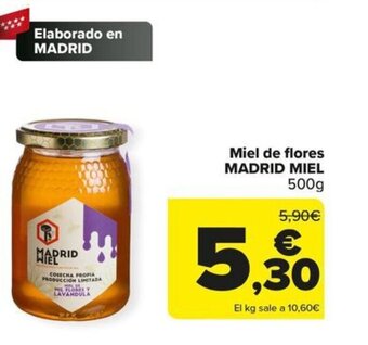 Carrefour Miel de flores MADRID MIEL oferta