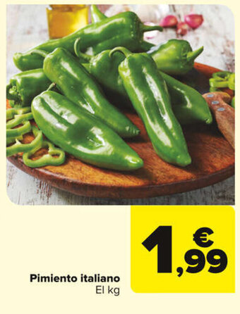 Carrefour Pimiento italiano oferta