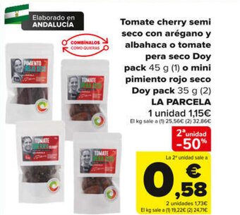 Carrefour Tomate cherry semi seco con arégano y albahaca o tomate oferta
