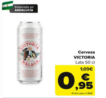 Carrefour Cerveza VICTORIA Lata 50 cl oferta