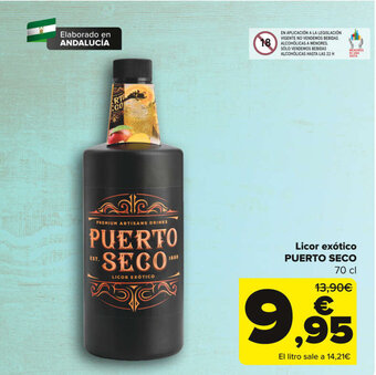 Carrefour Licor exótico PUERTO SECO oferta