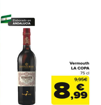 Carrefour Vermouth LA COPA oferta
