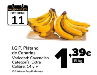 Supeco I.G.P. Plátano de Canarias oferta