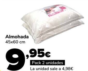 Supeco Almohada 45x60 cm oferta