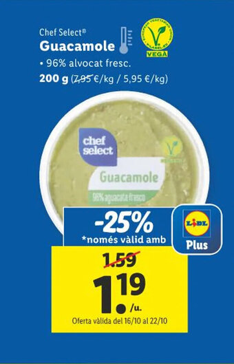 Lidl Guacamole oferta