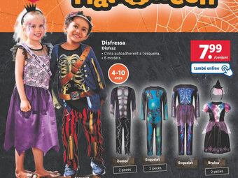 Lidl Disfressa Disfraz oferta