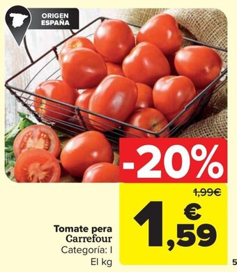 Carrefour Tomate pera Carrefour Categoría: I oferta