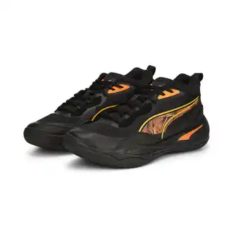 Decathlon Zapatillas de baloncesto playmaker pro laser puma black ultra orange oferta