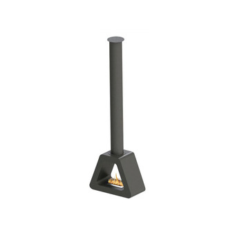 Brico Depôt Chimenea de etanol de techo en acero negro oferta