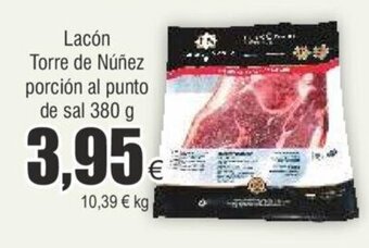 FROIZ Lacón Torre de Núñez porción al punto de sal 380 g oferta