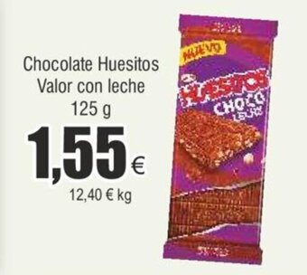 FROIZ Chocolate Huesitos Valor con leche 125 g oferta