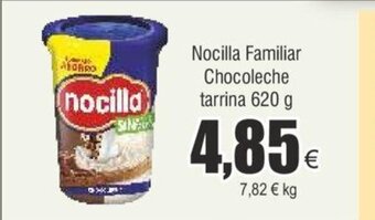 FROIZ Nocilla Familiar Chocoleche tarrina 620 g oferta