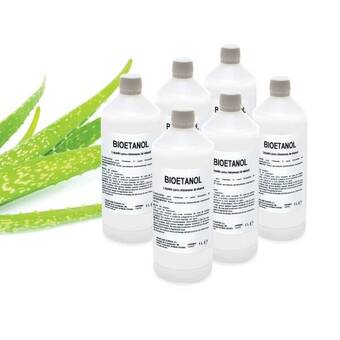 Brico Depôt Bioetanol, combustible de origen natural, aroma aloe vera, caja 6 botellas de 1l oferta