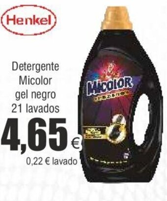FROIZ Detergente Micolor gel negro 21 lavados oferta