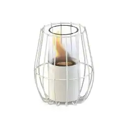 Brico Depôt Chimenea de etanol sobremesa en blanco oferta