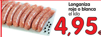 Alimerka Longaniza roja o blanca oferta
