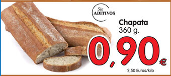 Alimerka Chapata 360g oferta