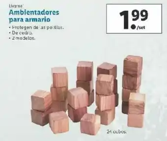 Lidl Ambientadores para armario oferta