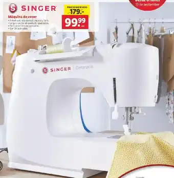 Lidl Singer Máquina de coser oferta