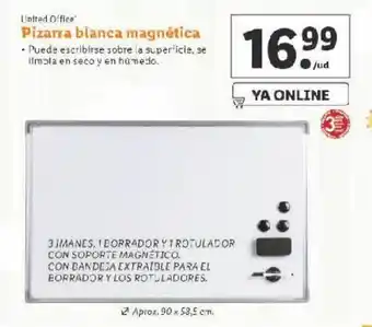 Lidl United Office Pizarra blanca magnética oferta
