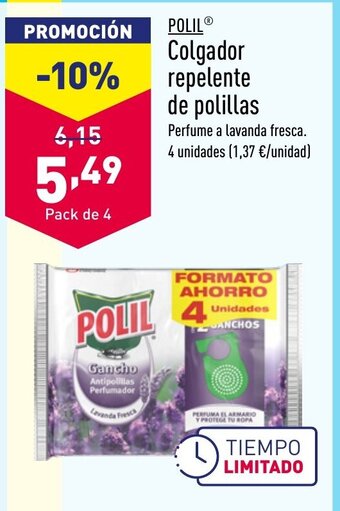 ALDI POLIL Colgador repelente de polillas oferta