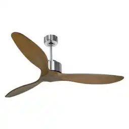 Brico Depôt Ventilador de techo ø132 cm con wifi reversible hypersilence para 35 m² oferta