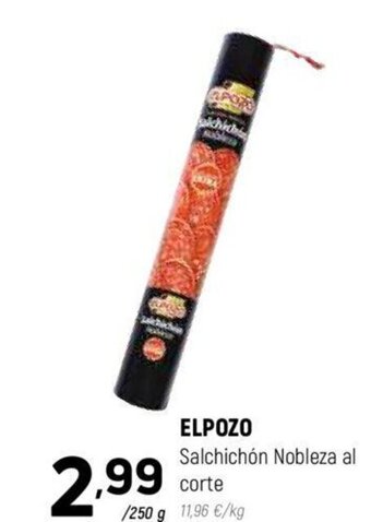 Coviran ELPOZO Salchichón Nobleza al oferta