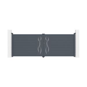 Brico Depôt Puerta batiente de aluminio 4m life 400b140 oferta